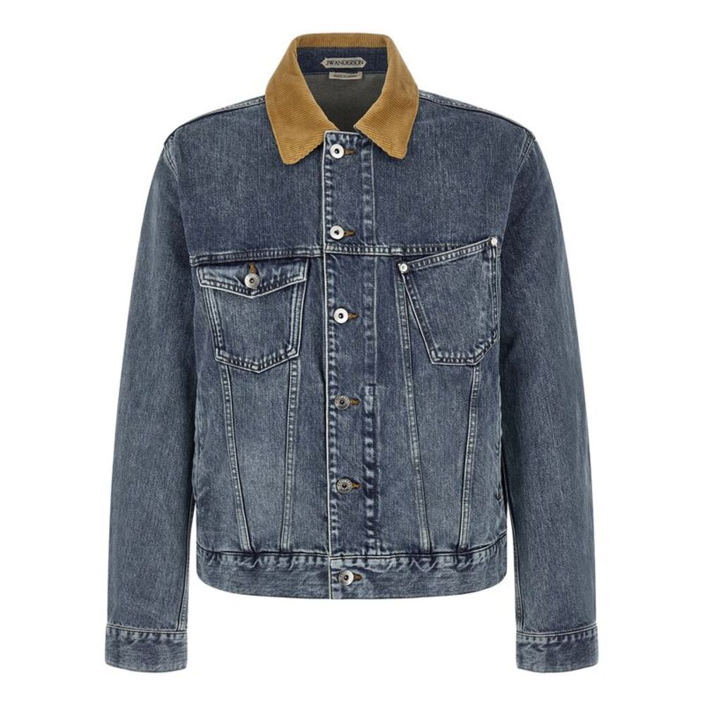J.W.Anderson Blue Cotton Denim Men's Jacket